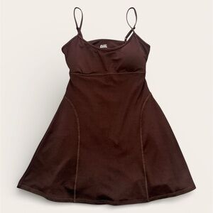 Pacsun Brown Athletic Dress Built-In Shorts Size Small